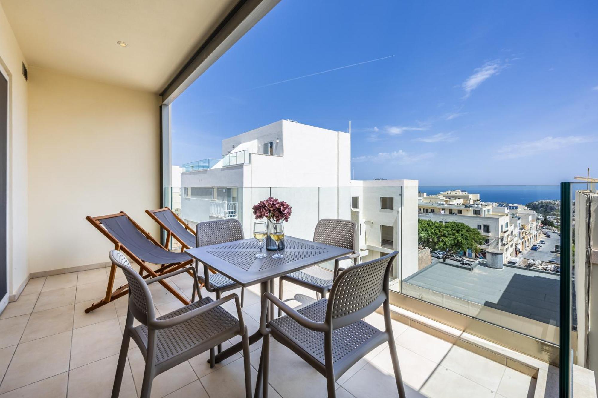 Flat 5TheLODGE-Mellieha-Designer2BED-HugeTerrace Exterior foto